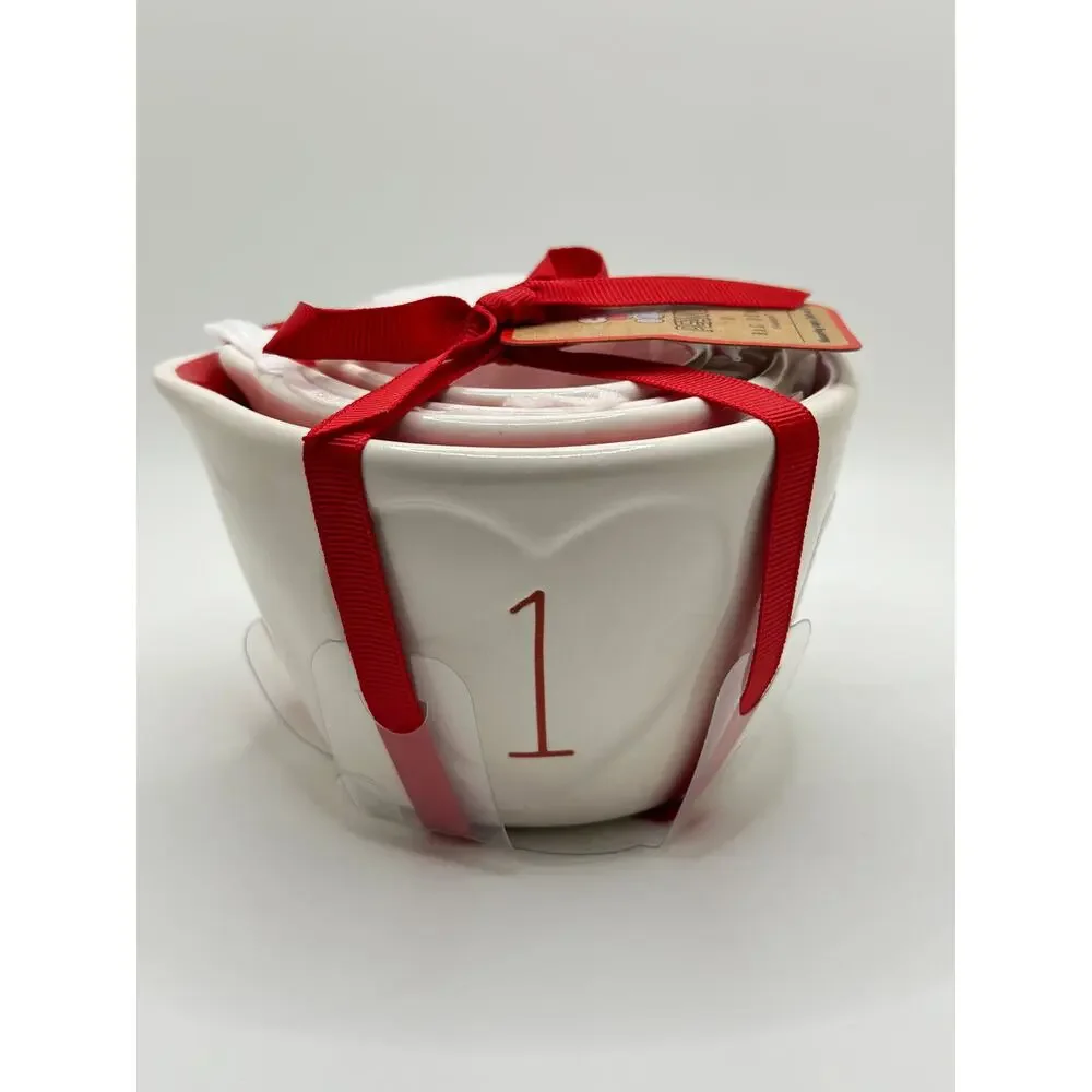 Rae Dunn Valentine’s Day Snoopy Measuring Cups